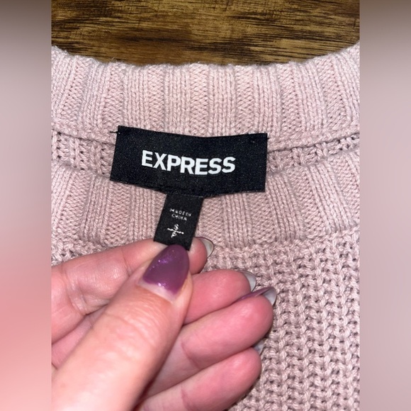 Express Oversized Sweater Size Small - Picture 2 of 8